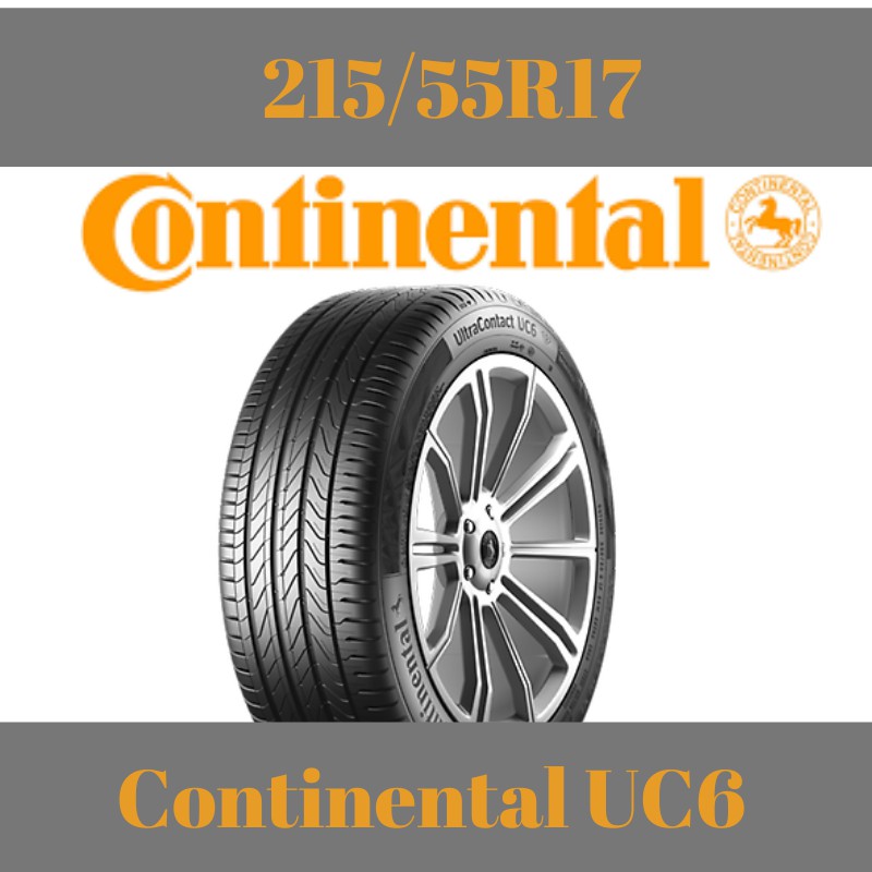 215/55R17 Continental UC6 *Year 2019/2020 | Shopee Malaysia