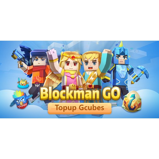 Blockman Go Topup Gcubes Shopee Malaysia