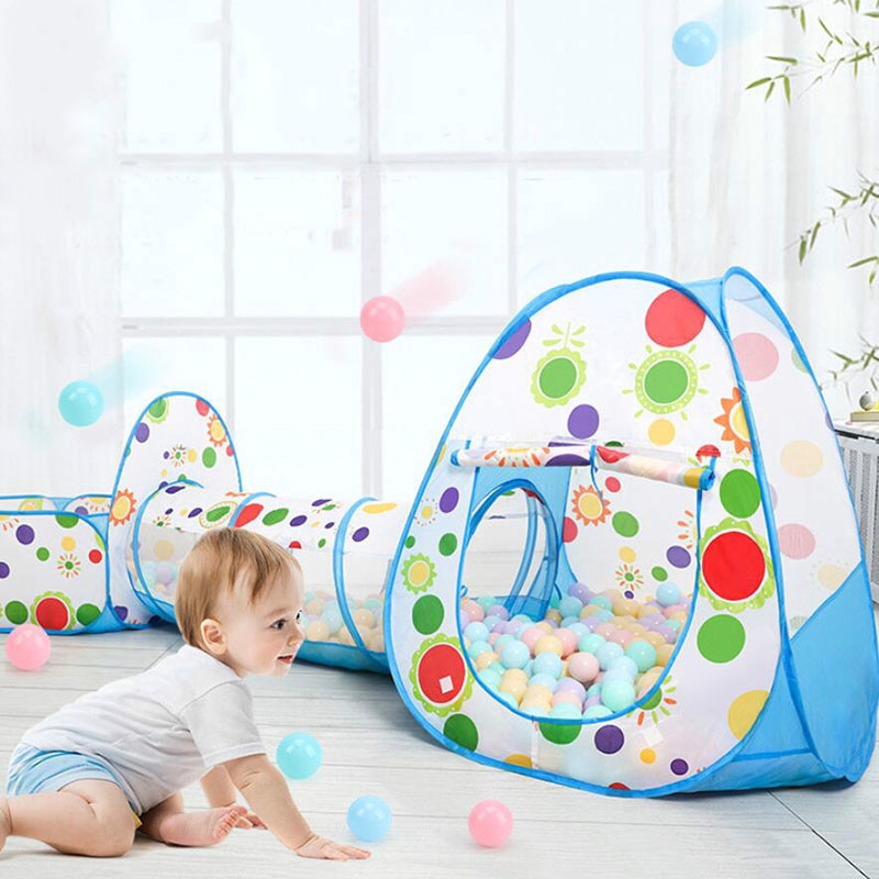 toddler playhouse with balls