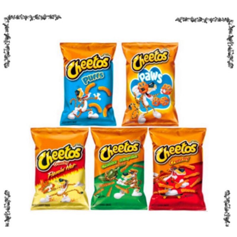 Cheetos puffs/ cheetos crunchy/ cheetos cheddar jalapeno/ Lotte Cheetos