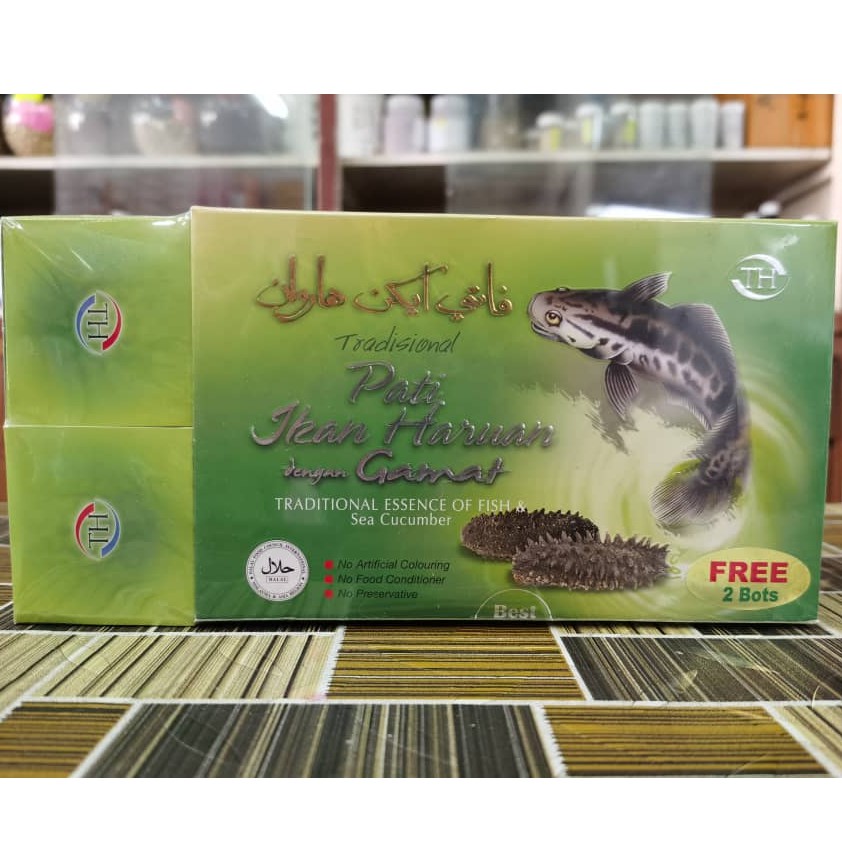 PATI IKAN HARUAN DENGAN GAMAT TRADITIONAL ESSENCE OF FISH & SEA ...