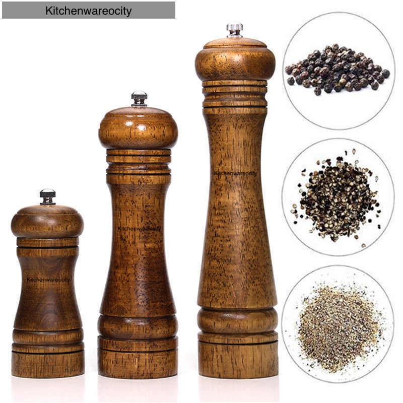 Pepper Grinder / Wooden Pepper Grinder / Pepper Mill / Bekas Lada ...