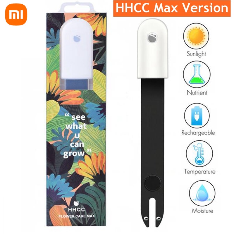 Xiaomi HHCC Flower Monitor Detector Flora Care Max Global Version Plant Grass Soil Water Fertility Smart Tester Sensor