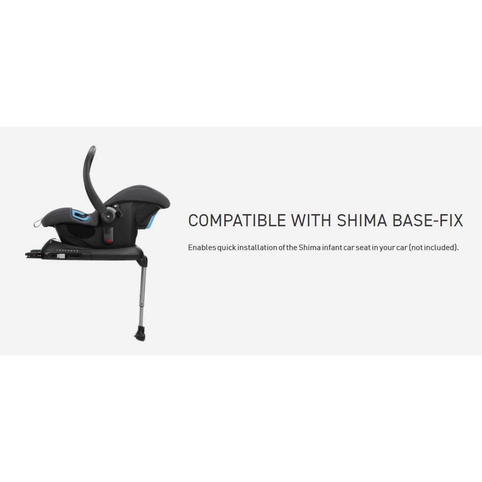 cbx shima isofix base car seat
