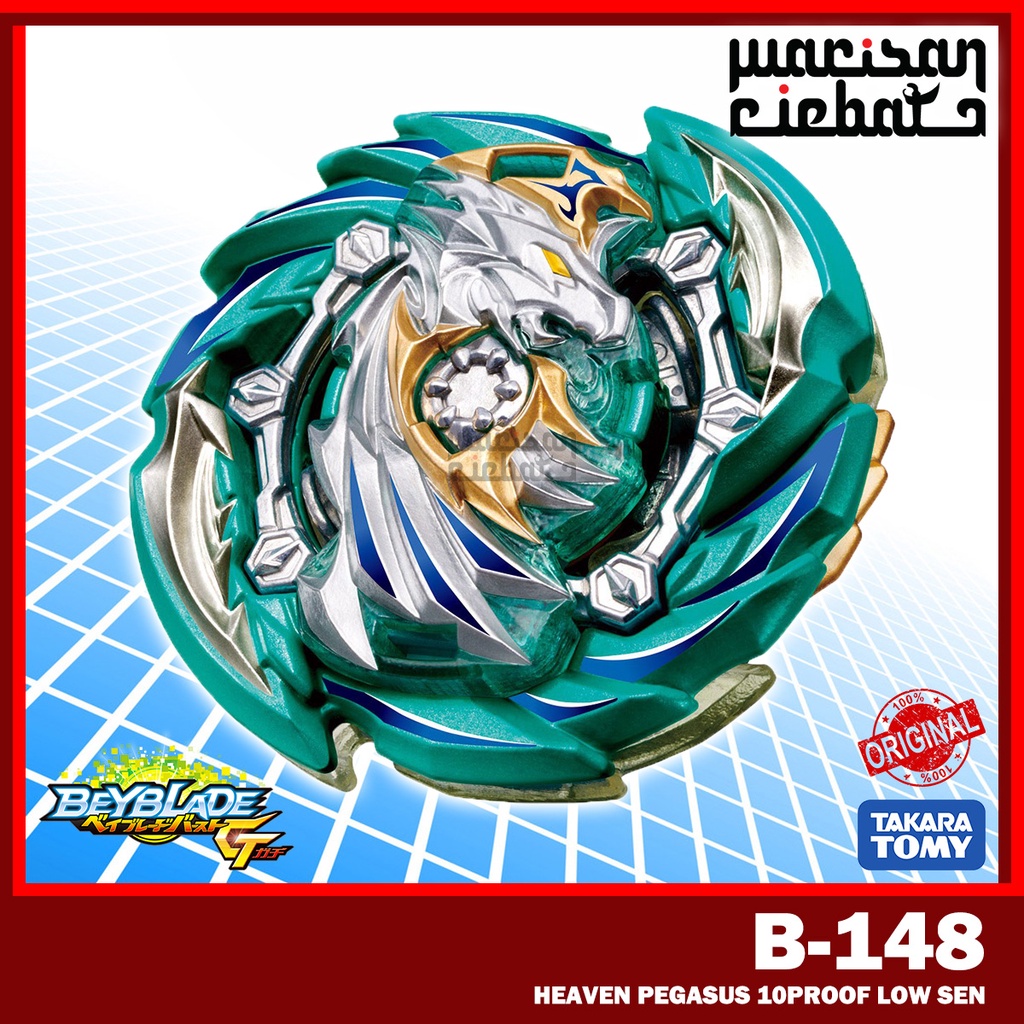 Beyblade Burst Gt B 148 Heaven Pegasus 10proof Low Sen Shopee Malaysia