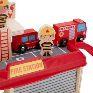 kmart wooden fire station