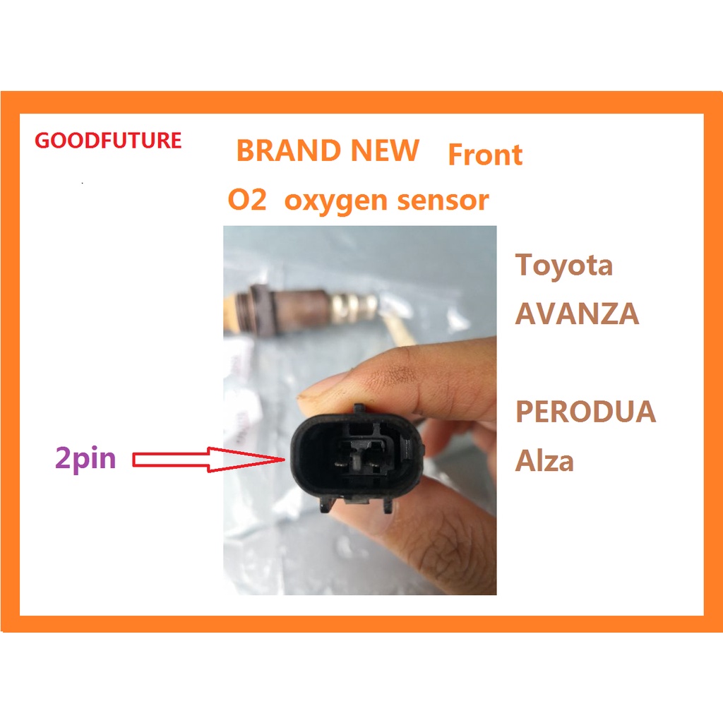 BRAND NEW front 2pin o2 sensor for toyota avanza perodua alza Oxygen