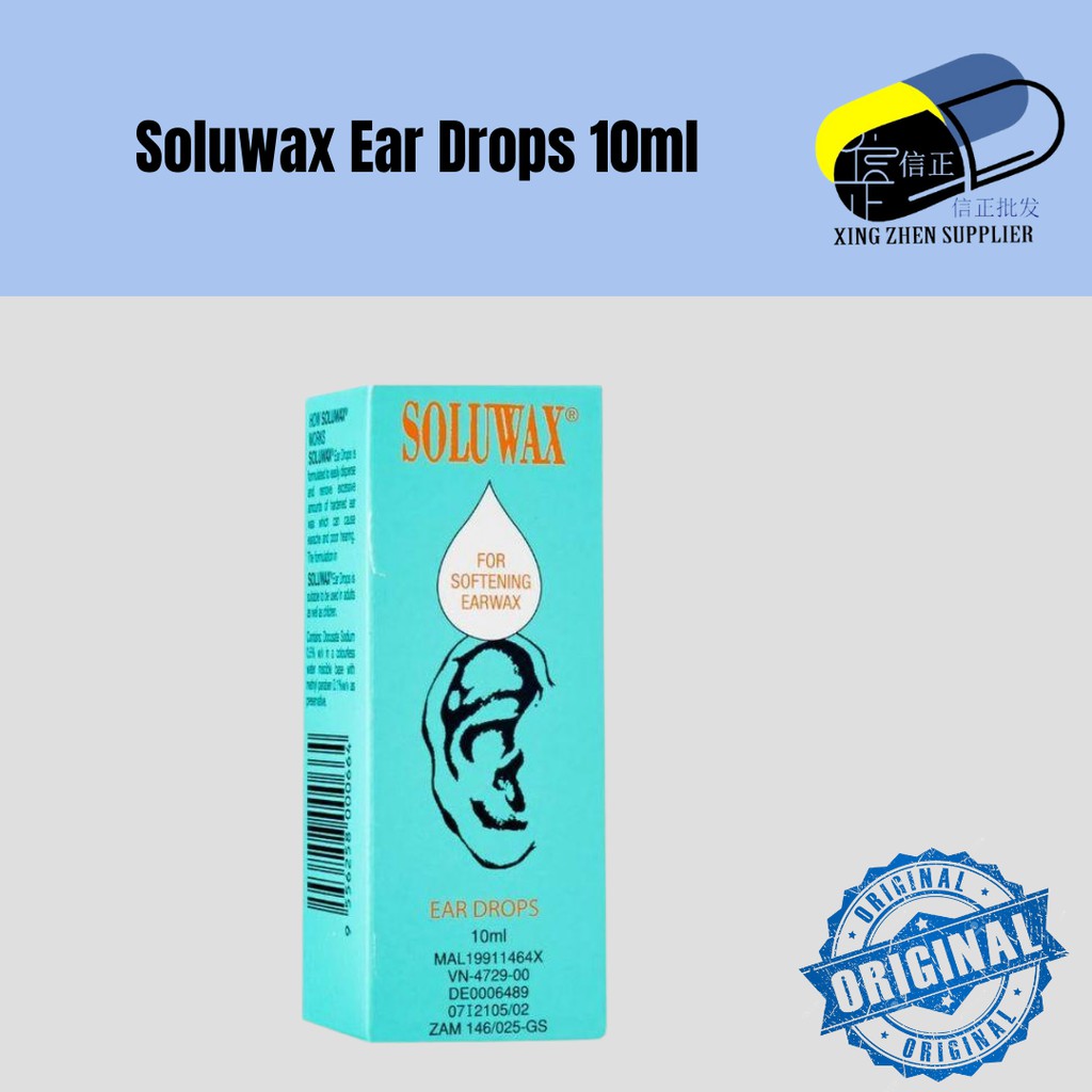 Soluwax Ear Drops 10ml