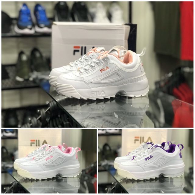 kasut fila pink