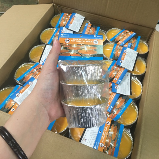 Anti Insects Candle Serai Wangi Lilin Anti Nyamuk 3pcs Pkt