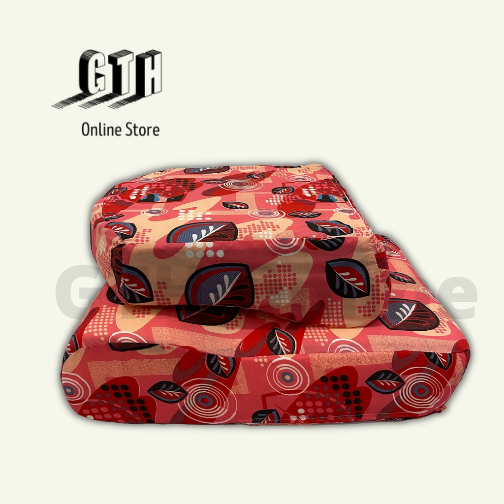 Buy 2 Pieces Round Head Sofa Cushion With Cover Standard Size 