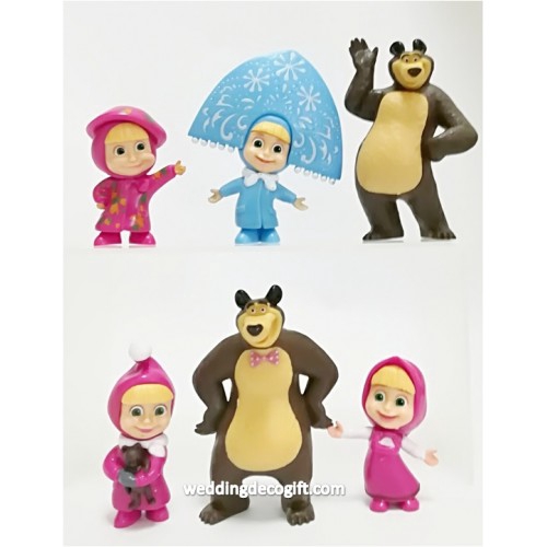 masha and the bear figures