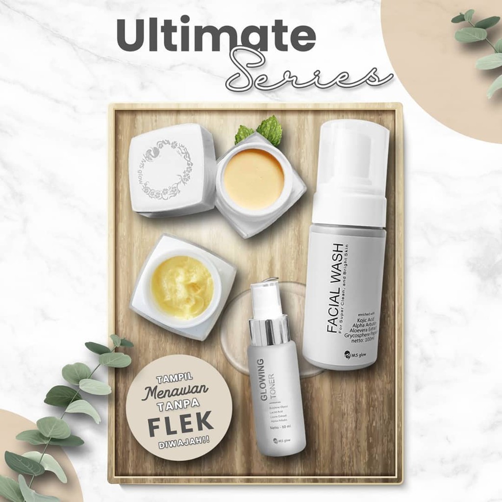 Ms Glow Package Ultimate Series Shopee Malaysia