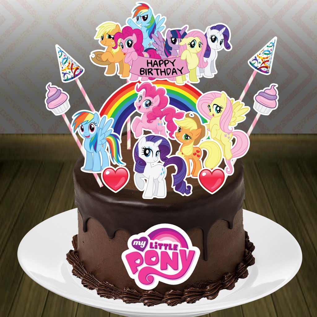 01 Cake Topper Kek  Many Design Cake Decor Happy Birthday 