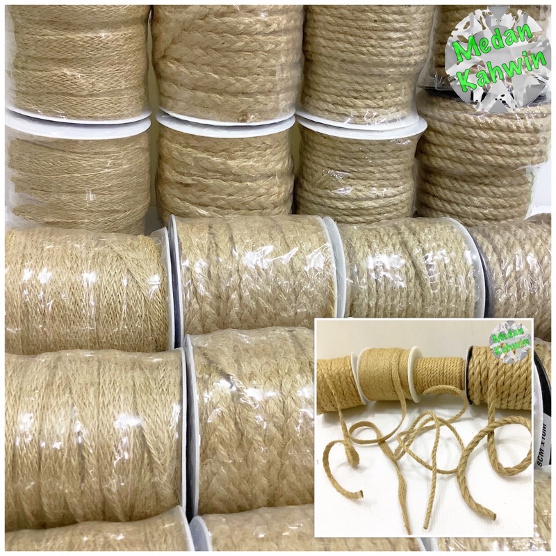 #EX0121 (Roll) Tali Guni Beraneka Pattern Jute Rope Gunny @ pilihan ...