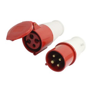 Cee 415v 32a 4 Pin 5 Pin Industrial Site Plug And Sockets Male Female Shopee Malaysia