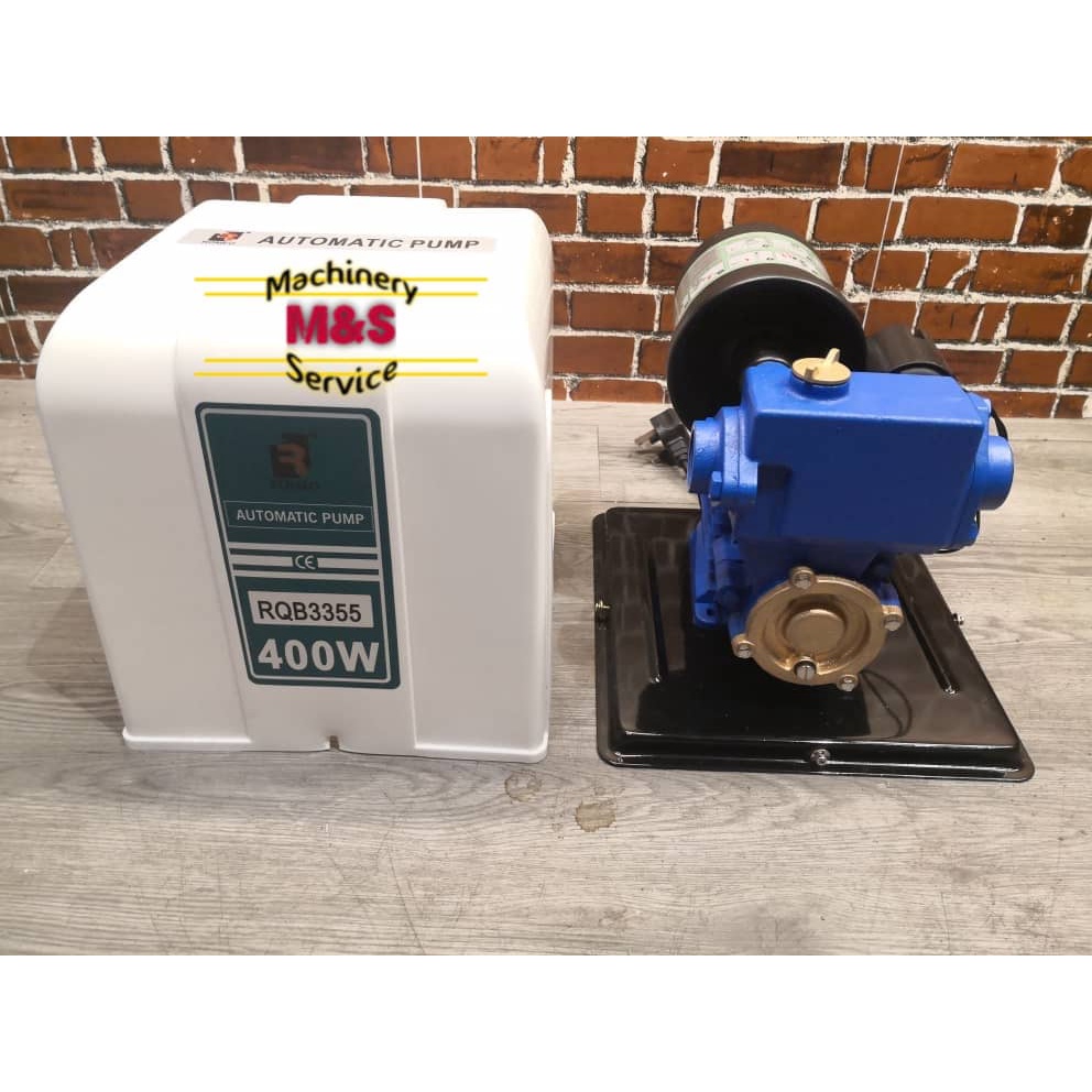 ROMEO RQB3355 0.5HP/400W 1"X1" AUTOMATIC ELECTRIC WATER PUMP Shopee