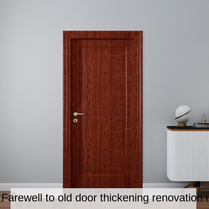 Wooden door frame sticker waterproof and scrubbing furniture table wardrobe cabinet renovation wood grain self-adhesive wallpaper wall sticker/Pencetak pintu bingkai kayu dekat air dan pencetak lemari meja perabot pembinaan kabinet biji kletik dinding ker
