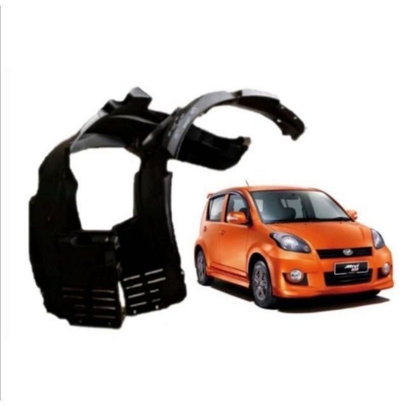PERODUA MYVI SE 2008YEAR FENDER LINER FENDER UNDER COVER FRONT DAUN PISANG Shopee Malaysia