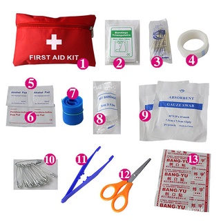 🔥[SPECIAL OFFER]🔥First Aid Emergency Survival Kit Home Travel Outdoor Camping Medical Sports Safety Hiking Office Suppli