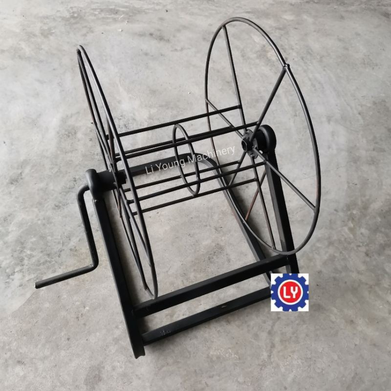 SUPER HEAVY DUTY Premium Garden Hose Reel / Pipe Roller Fit 100M 8.5MM