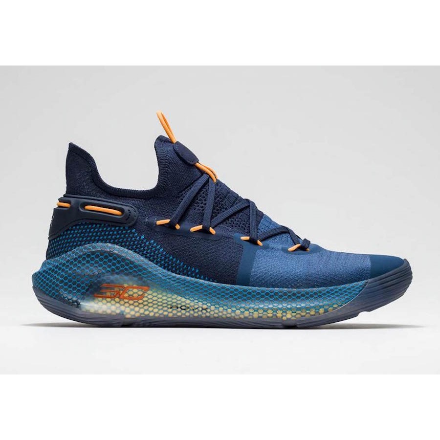 curry 6 academy mango orange