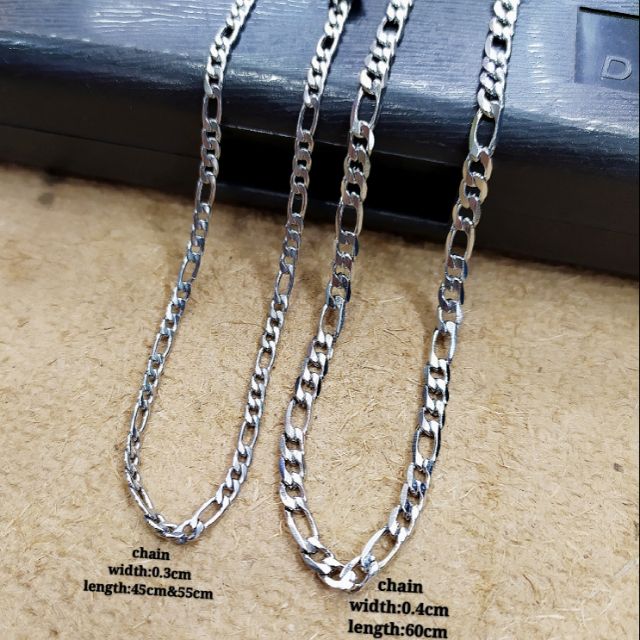 316 stainless steel chain *不锈钢项链*Rantai Leher