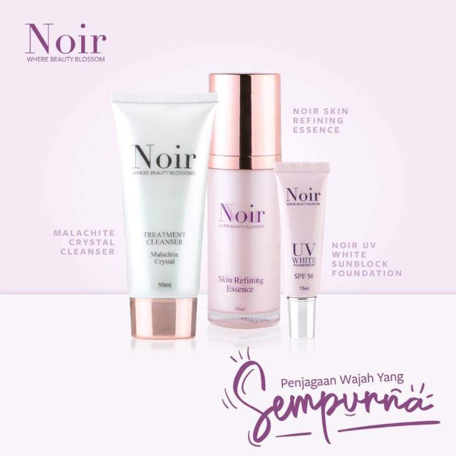 Noir Skincare Set For Combination Normal Dry Skin Original Readystok Freegift Hot Item Shopee Malaysia