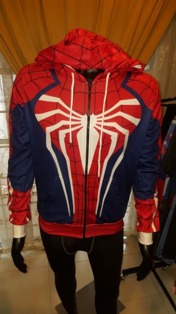 Marvel Avengers Insomniac Spider Man Zipper Hoodies | Shopee Malaysia