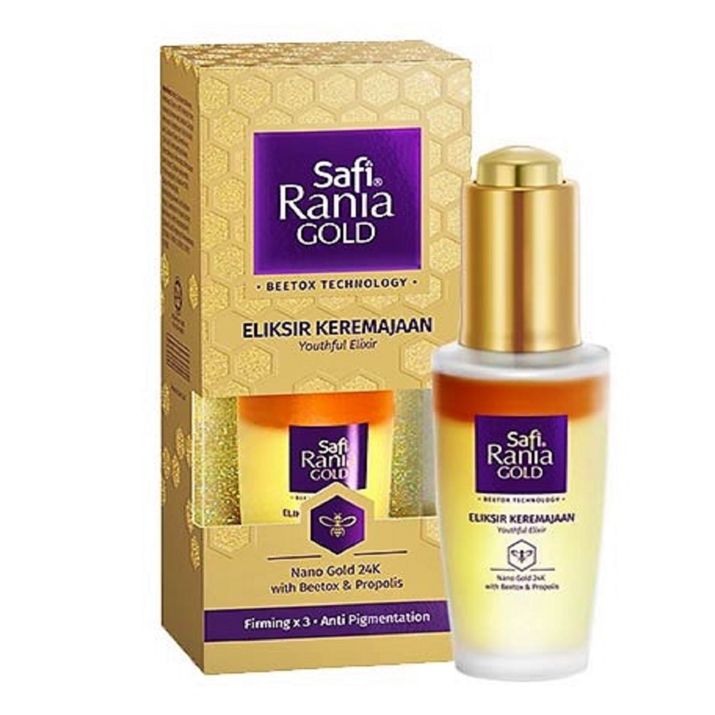 NEW! Safi Rania Youthful Elixir Nano gold 24k Beetox 29g ...