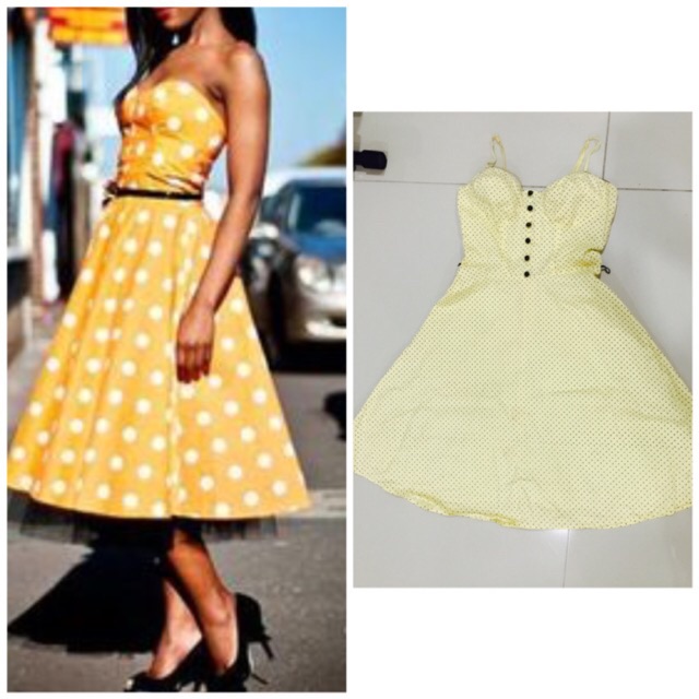 dotti polka dot dress