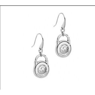 silver mk earrings