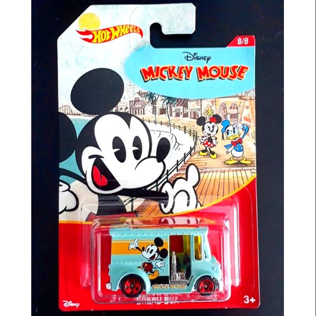 hot wheels mickey mouse bread box