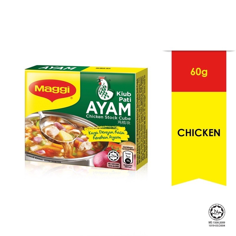 Buy Maggi Chicken Stock Cube Kiub Pati Ayam 鸡精块60g Seetracker Malaysia