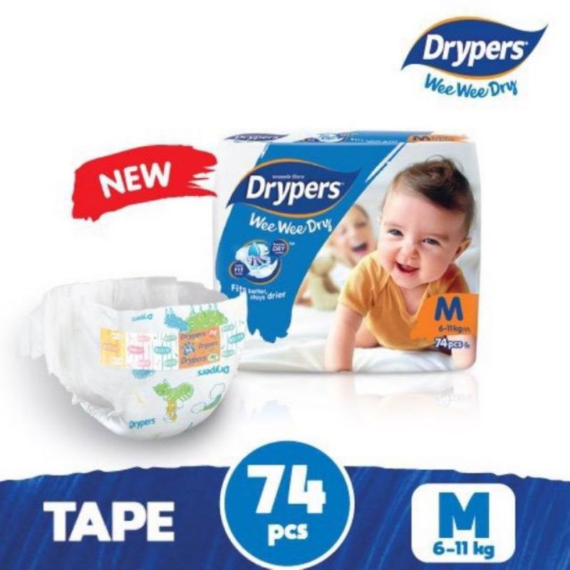 drypers jumbo pack
