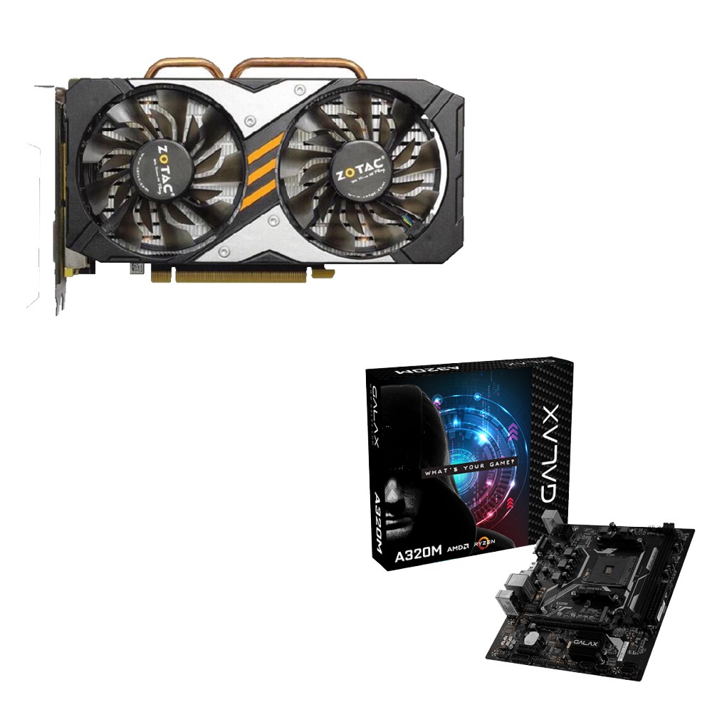 Zotac Nvidia Geforce Gtx 960 Combo Motherboard Galax A3m Shopee Malaysia