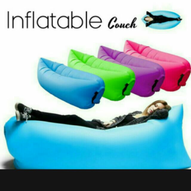 Free Delivery Lazybag Inflatable Couch Lazy Air Bed Tilam