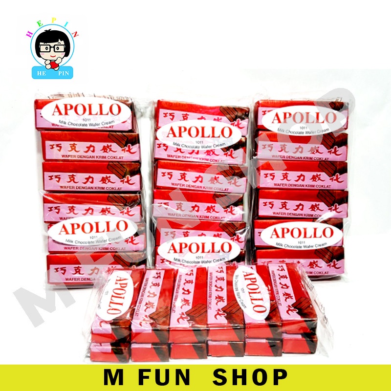 Apollo 12g Milk Chocolate Wafer Cream Childhood Snack