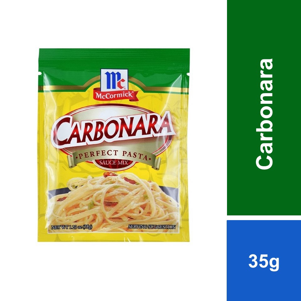 Mccormick Perfect Pasta Carbonara Sauce Mix 35g | Shopee Malaysia