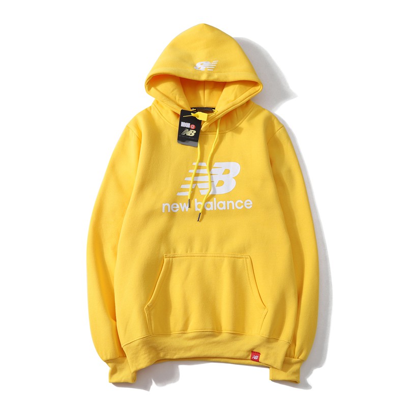 new balance yellow hoodie