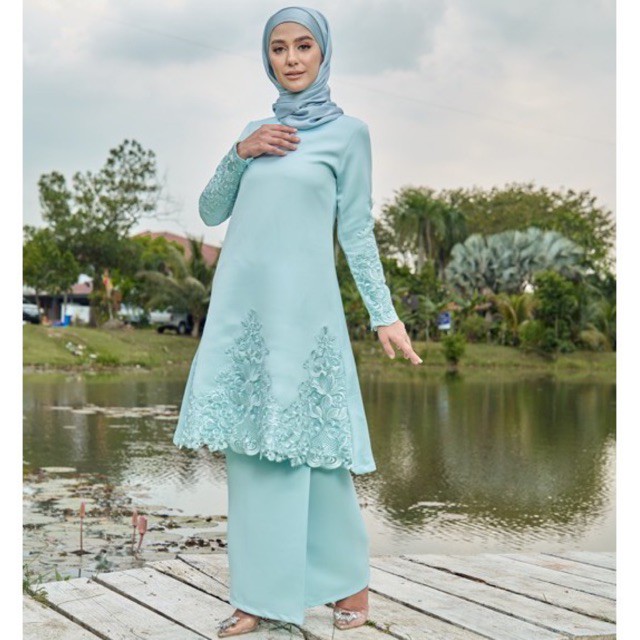 Buy Myravallyn Zara Kurung Pahang Baju Nikah Baju Kurung Nikah Baju Kurung Pahang Baju Kahwin Baju Kurung Seetracker Malaysia