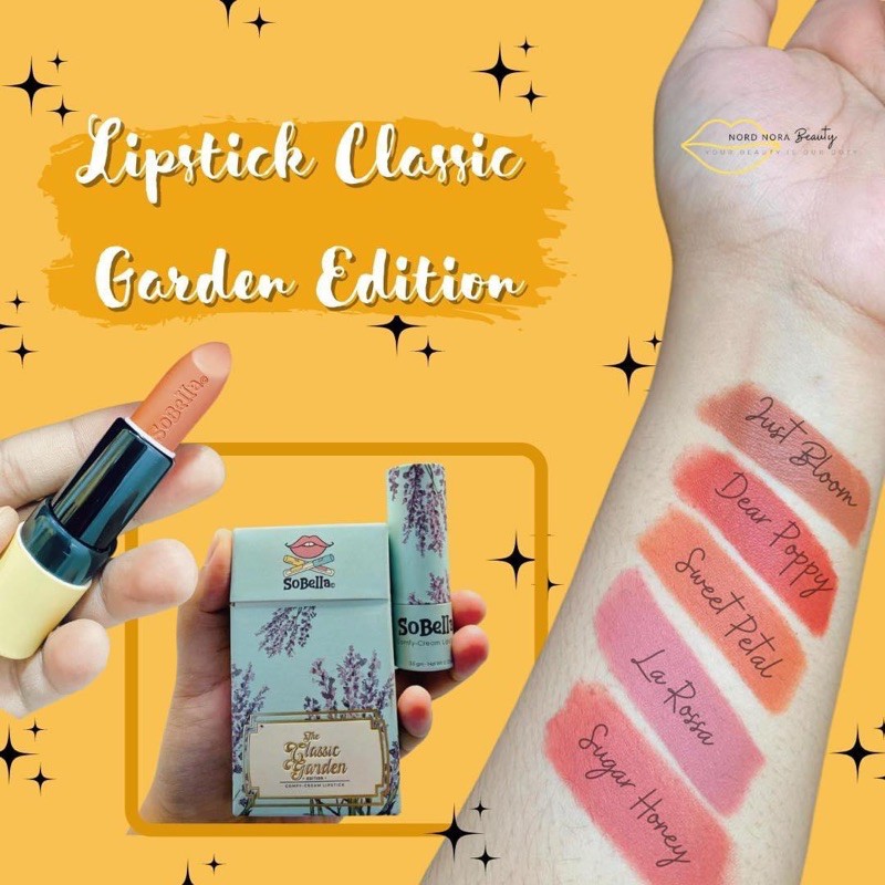 Lipstik Sobella Classic Garden Ed