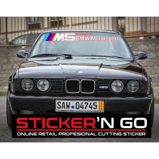 STICKER CUTTING CUSTOM M5 BMW MOTORPSORT