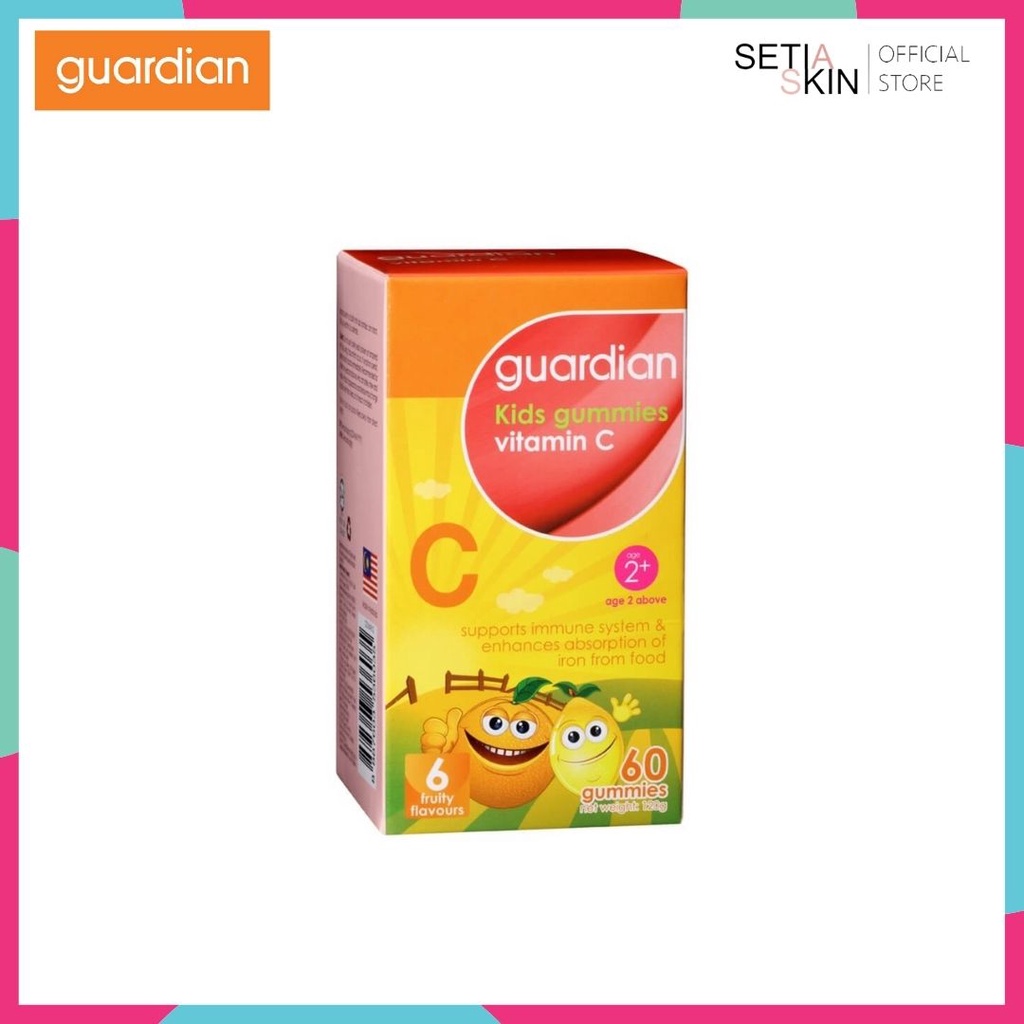 Guardian Vitamin C Kids Gummies 60's Shopee Malaysia