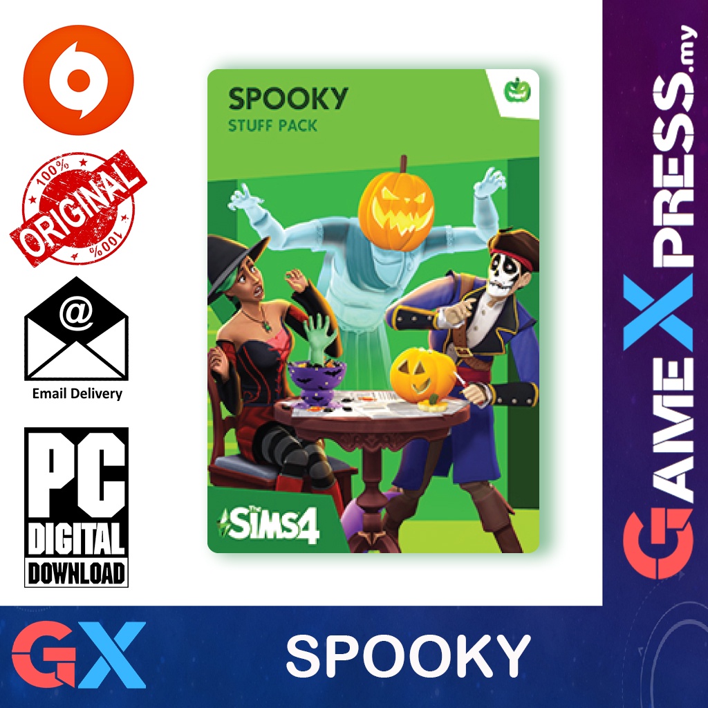 The Sims 4 Spooky Stuff Expansion PC Game / Mac Origin Platform