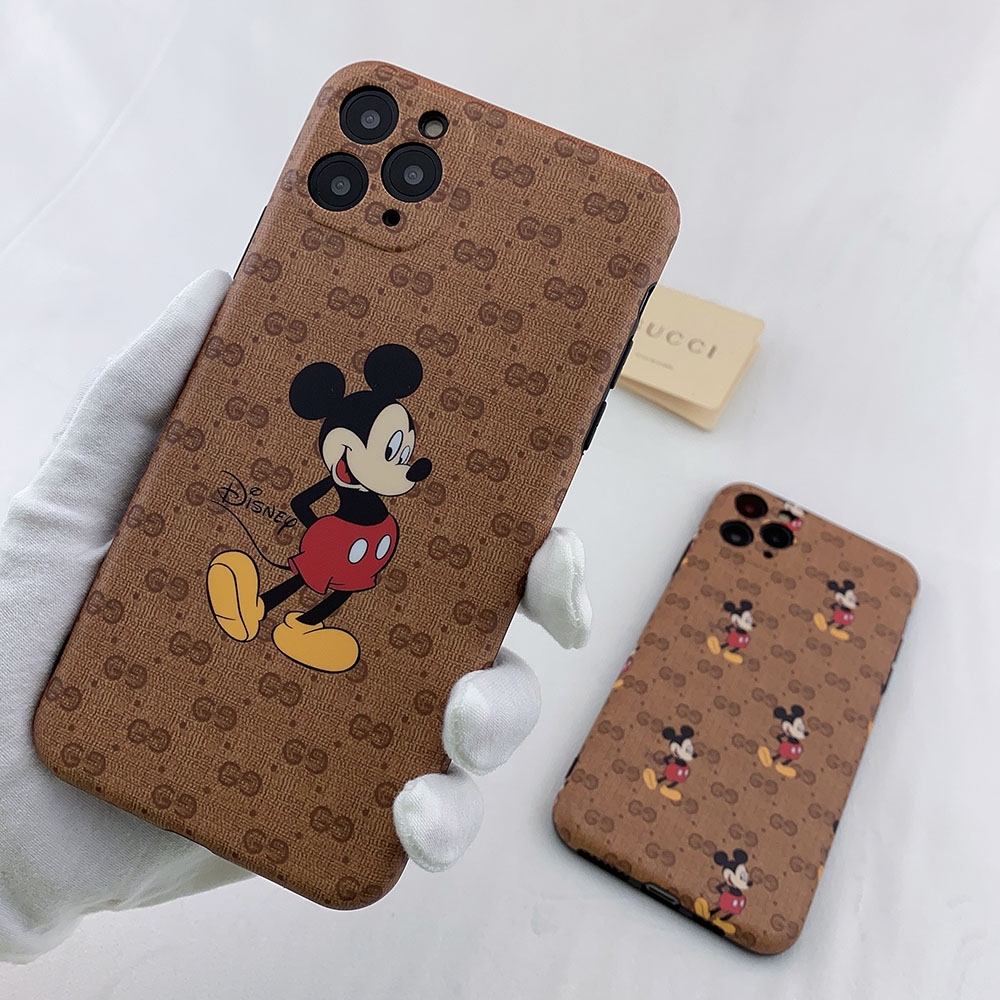 Iphone 11 Pro Max Phone Case Gucci Mickey Mouse Soft Shockproof Case For Iphone Xs Max X Xs Xr 7plus 8plus 7 8 Camera Protection Phone Cases Shopee Malaysia