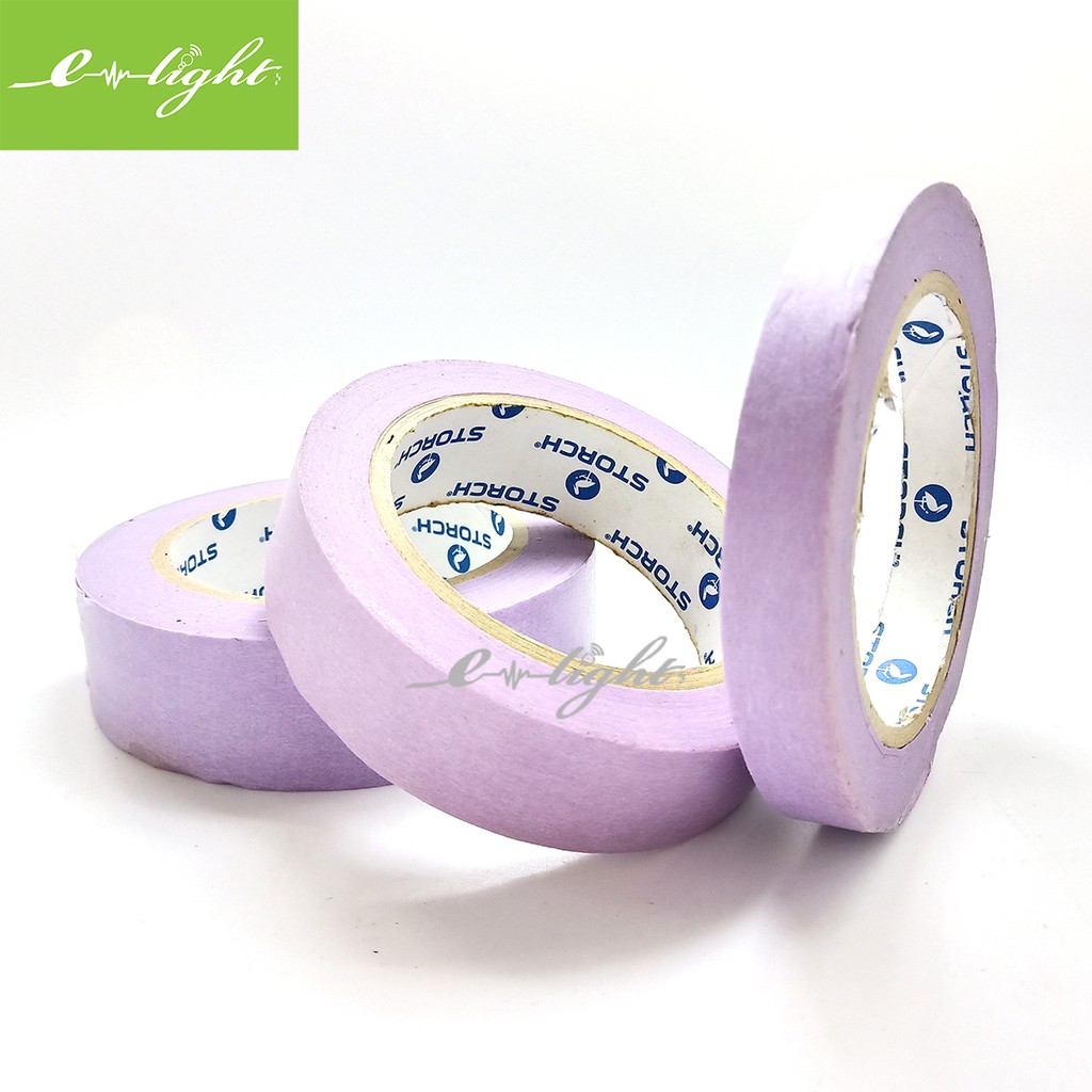 STORCH PURPLE MASKING  TAPE  PITA PELEKAT UNTUK  CAT  50METER 