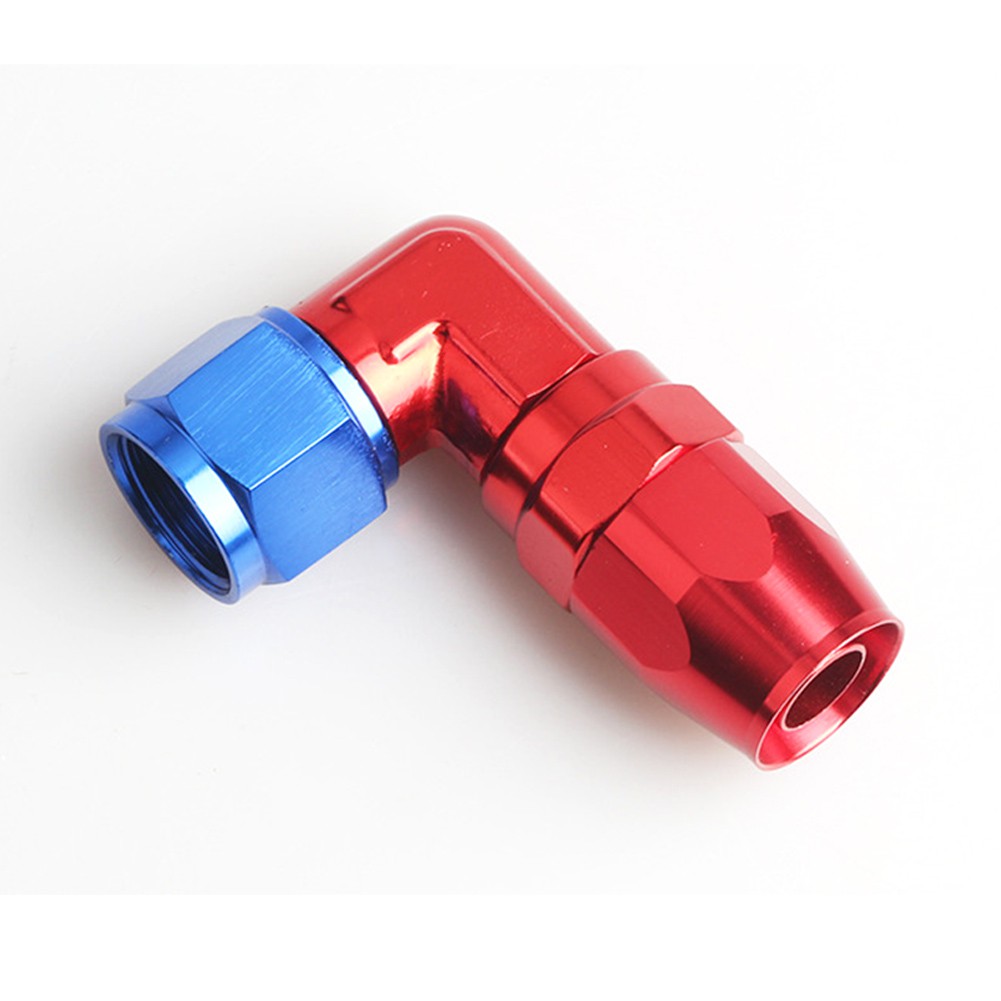 20 STRAIGHT SWIVEL OIL FUEL GAS LINE HOSE END ADAPTOR RED BLUE 20 AN AN 20 AN