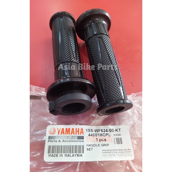 Yamaha Original LC135 V1 Handle Grip Set / Getah Throttle - 1S8-WF624 ...