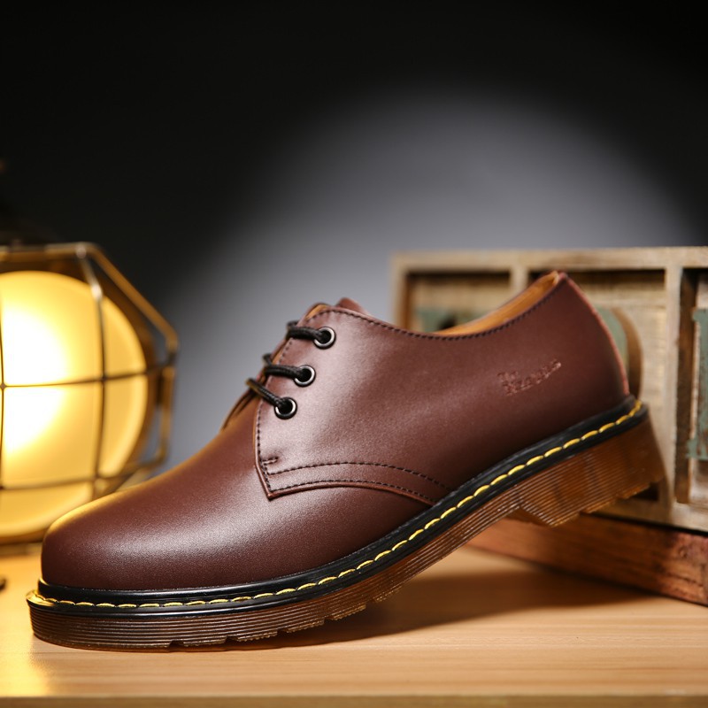 35 45 Kasut Kulit Lelaki Men Women Dr Martens Martin Shoes Real Leather Tooling Shoes Shopee Malaysia